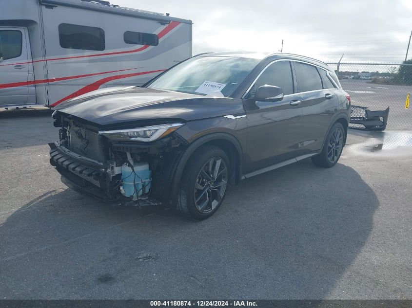 VIN 3PCAJ5M19KF119655 2019 INFINITI QX50 no.2