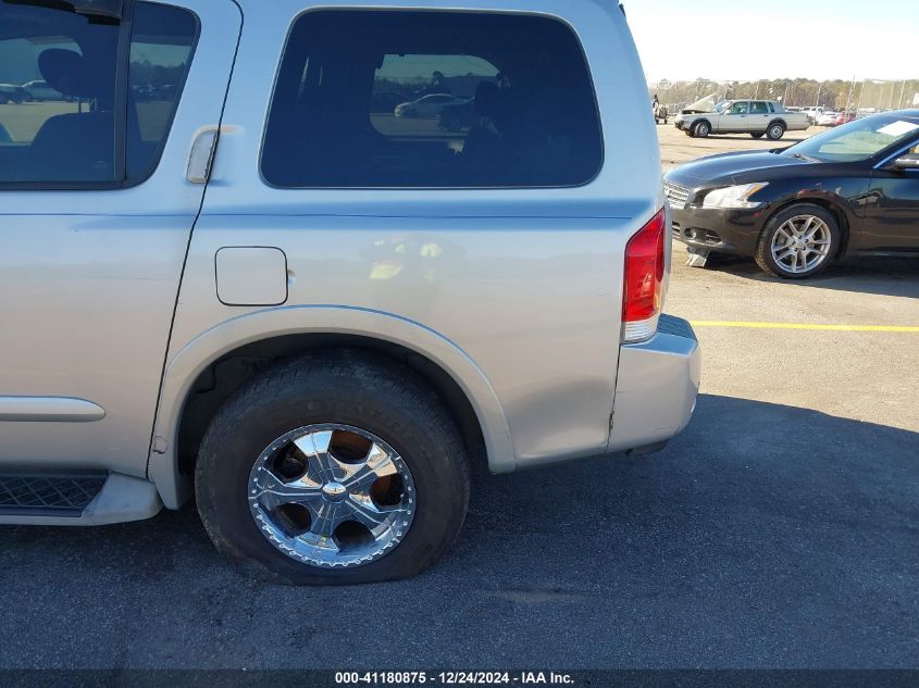 2010 Nissan Armada Se VIN: 5N1BA0ND7AN607059 Lot: 41180875