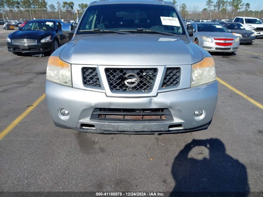 2010 Nissan Armada Se VIN: 5N1BA0ND7AN607059 Lot: 41180875