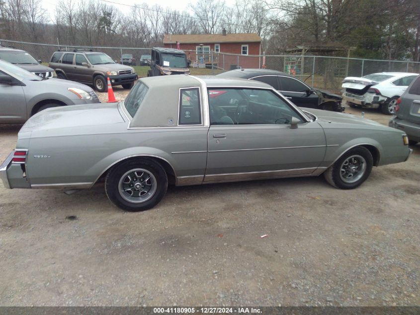 1984 Buick Regal VIN: 1G4AJ47A9EH484536 Lot: 41180905