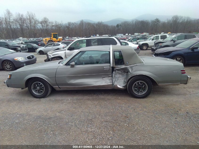 1984 Buick Regal VIN: 1G4AJ47A9EH484536 Lot: 41180905