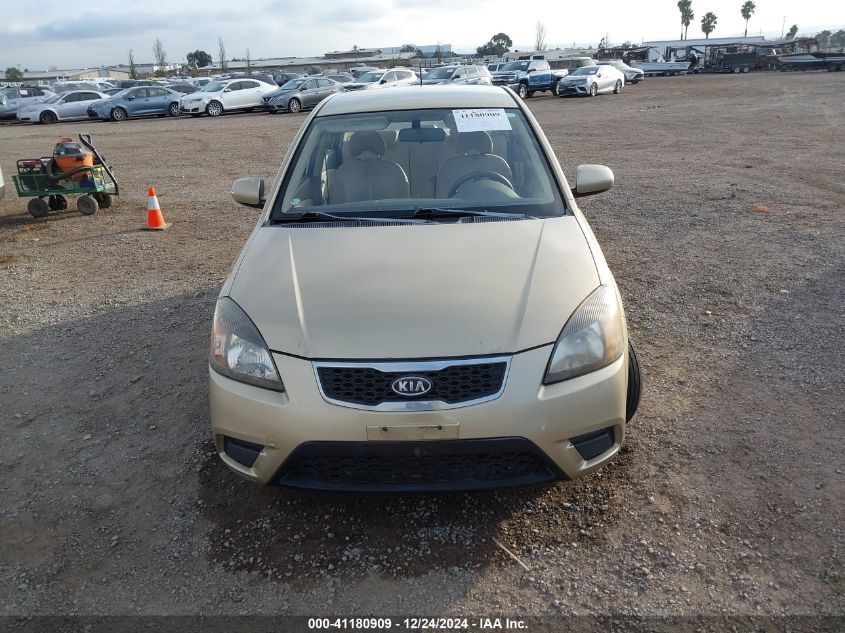 2010 Kia Rio Lx VIN: KNADH4A35A6629825 Lot: 41180909