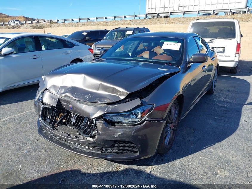 2016 MASERATI GHIBLI VIN: ZAM57XSA8G1176410