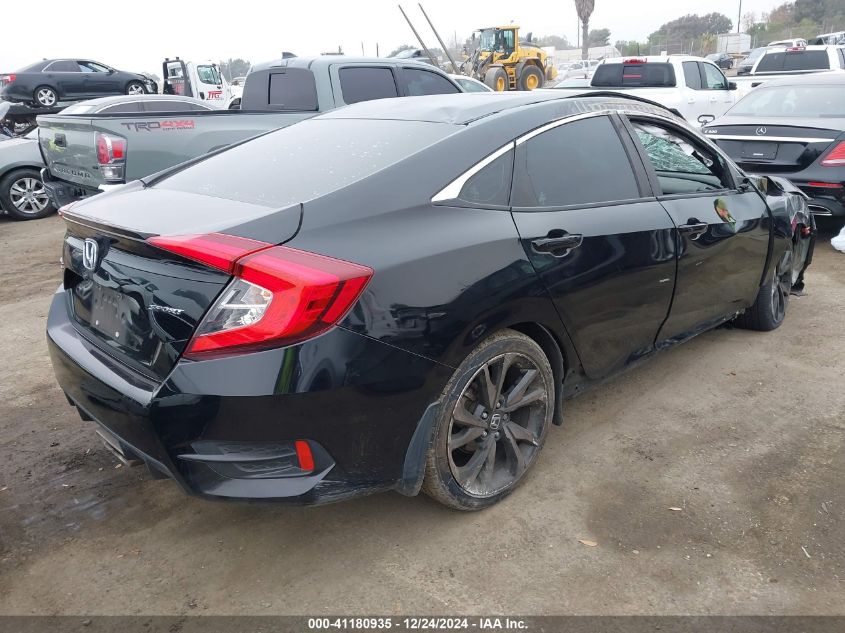 VIN 2HGFC2F89KH570377 2019 HONDA CIVIC no.4