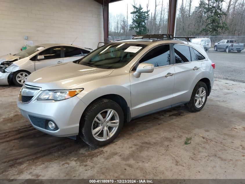 VIN 5J8TB4H58FL016857 2015 Acura RDX no.2