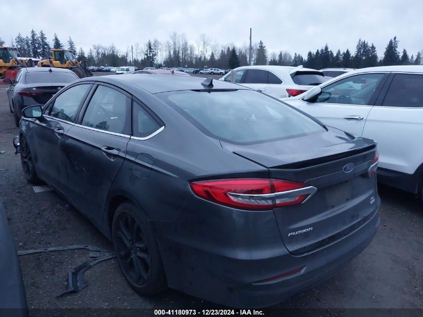 VIN 3FA6P0HD2KR284821 2019 Ford Fusion, SE no.3