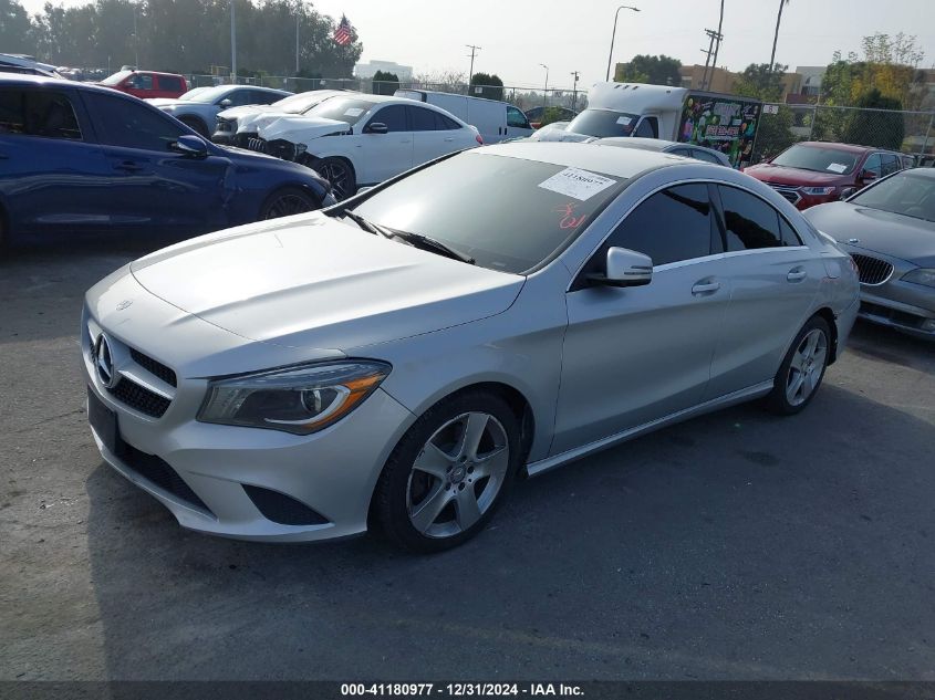 VIN WDDSJ4EB7EN097267 2014 Mercedes-Benz CLA 250 no.2