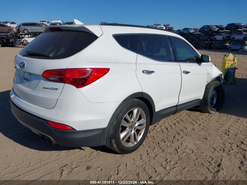 VIN 5XYZU3LA1EG174274 2014 HYUNDAI SANTA FE SPORT no.4