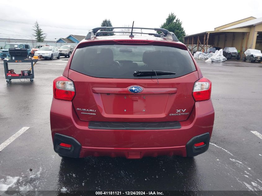 2015 Subaru Xv Crosstrek 2.0I Premium VIN: JF2GPAFC2F8265323 Lot: 41181121