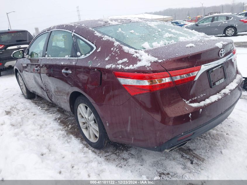 VIN 4T1BK1EB0DU069039 2013 Toyota Avalon, Xle Premium no.3