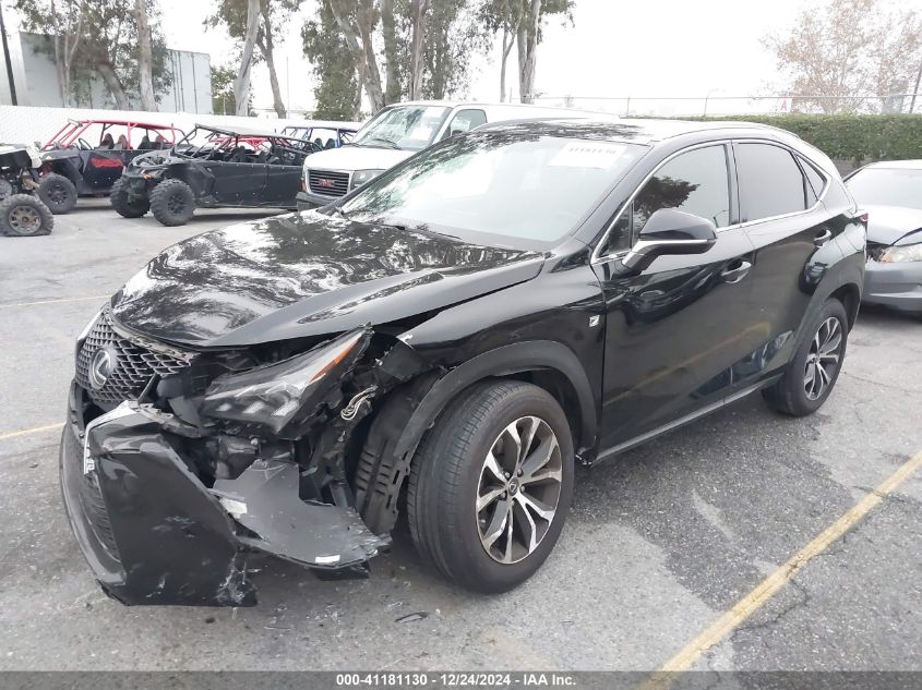 VIN JTJBARBZ4F2011051 2015 Lexus NX, 200T F Sport no.2