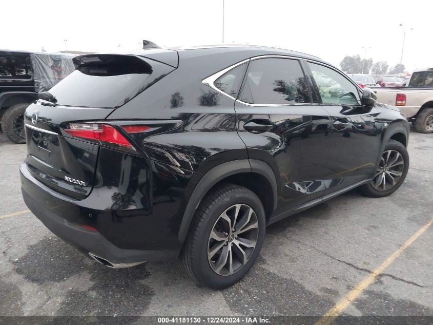 VIN JTJBARBZ4F2011051 2015 Lexus NX, 200T F Sport no.4