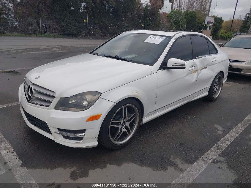 VIN WDDGF4HBXDA769332 2013 Mercedes-Benz C 250, Lux... no.2