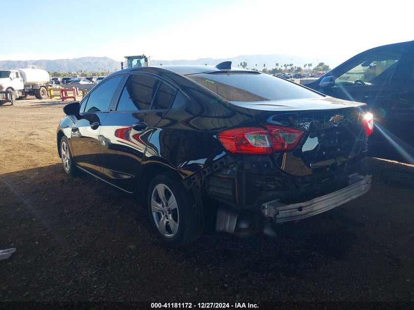 2018 CHEVROLET CRUZE VIN: 1G1BC5SM8J7242999