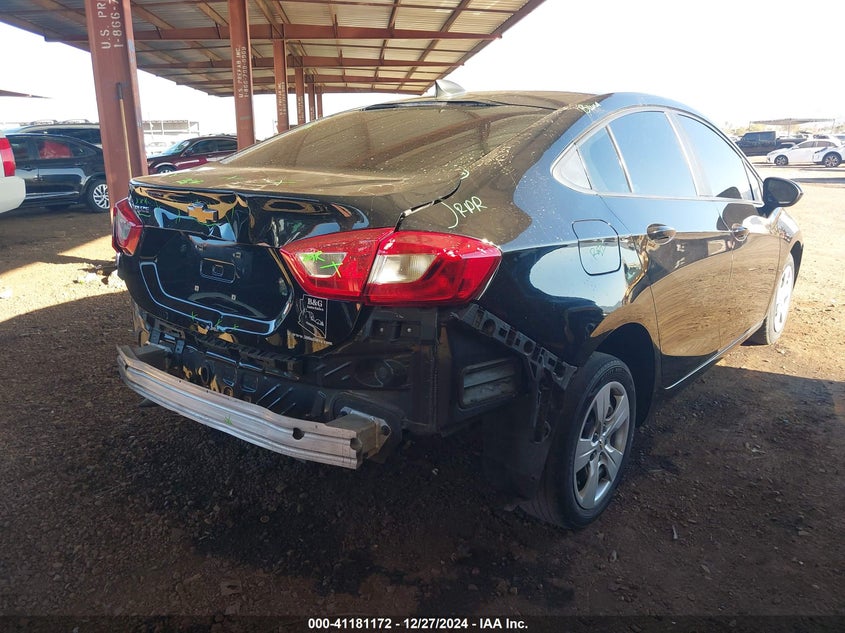 2018 CHEVROLET CRUZE VIN: 1G1BC5SM8J7242999