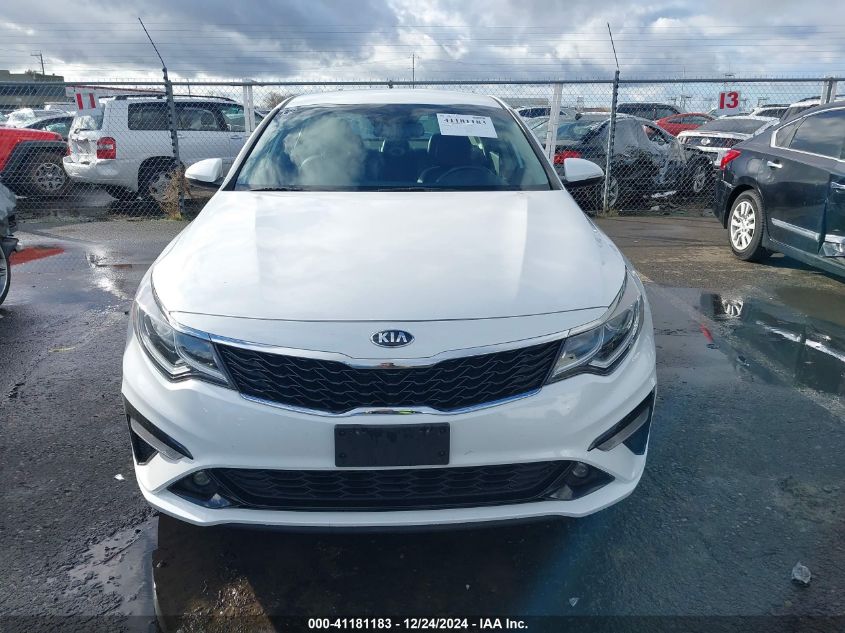 2019 Kia Optima S VIN: 5XXGT4L36KG305541 Lot: 41181183