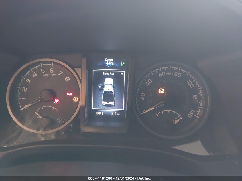 VIN 5TFCZ5AN8KX205263 2019 TOYOTA TACOMA TRD OFF ROAD