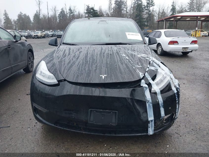 VIN 7SAYGDEE9NF440904 2022 Tesla Model Y, Long Rang... no.12