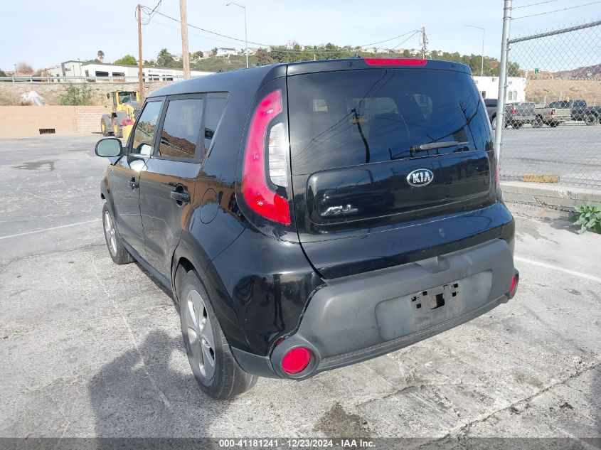 VIN KNDJN2A2XG7334295 2016 KIA Soul no.3