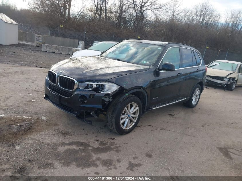 VIN 5UXKR0C52E0H20009 2014 BMW X5, Xdrive35I no.2