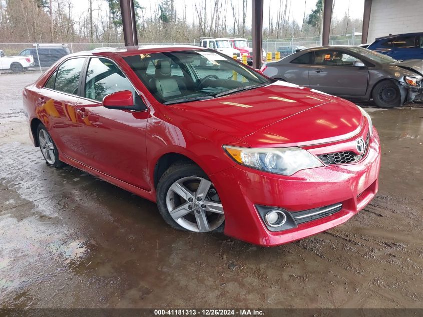 VIN 4T1BF1FK6EU838437 2014 Toyota Camry, SE no.1