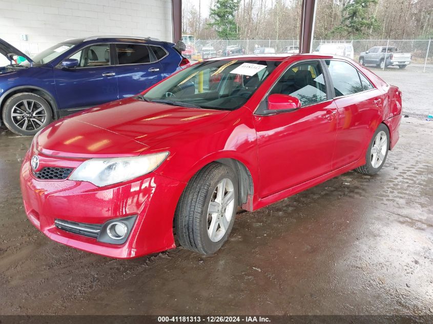 VIN 4T1BF1FK6EU838437 2014 Toyota Camry, SE no.2