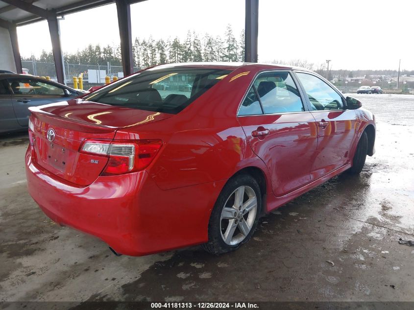 VIN 4T1BF1FK6EU838437 2014 Toyota Camry, SE no.4