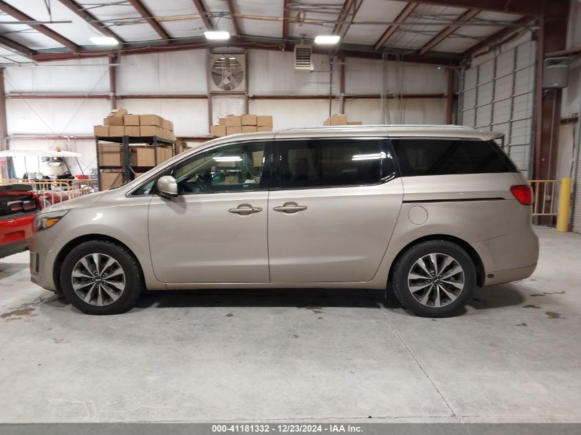 2015 Kia Sedona Sx VIN: KNDMC5C16F6018633 Lot: 41181332