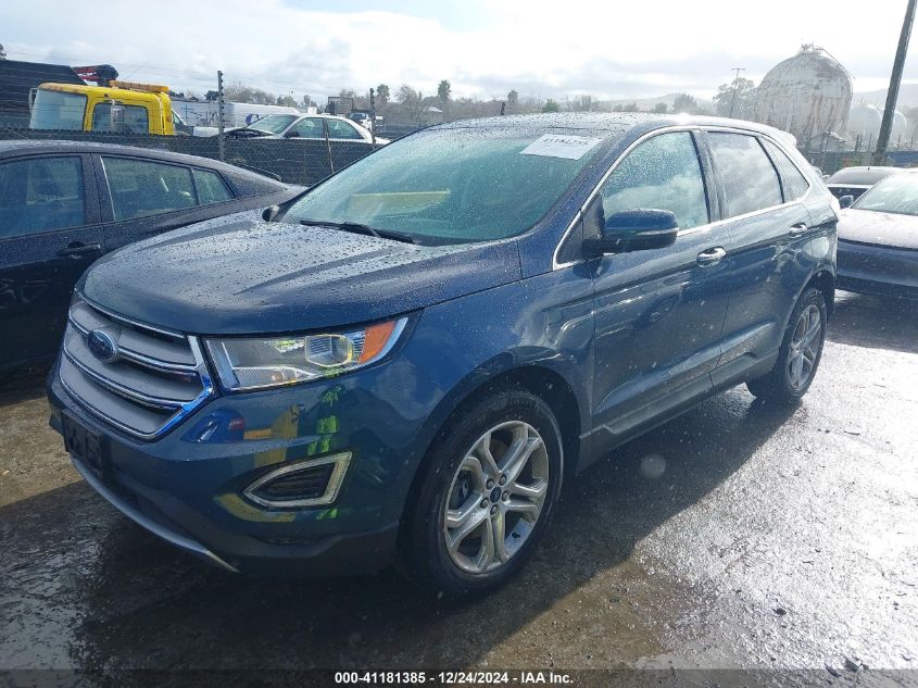 VIN 2FMPK3K82GBC38031 2016 FORD EDGE no.2