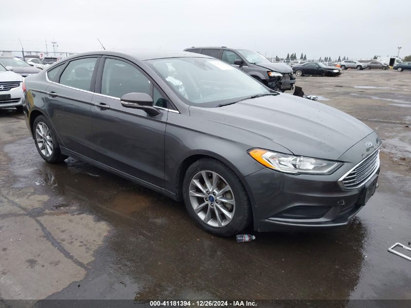 VIN 3FA6P0H70HR383270 2017 FORD FUSION no.1