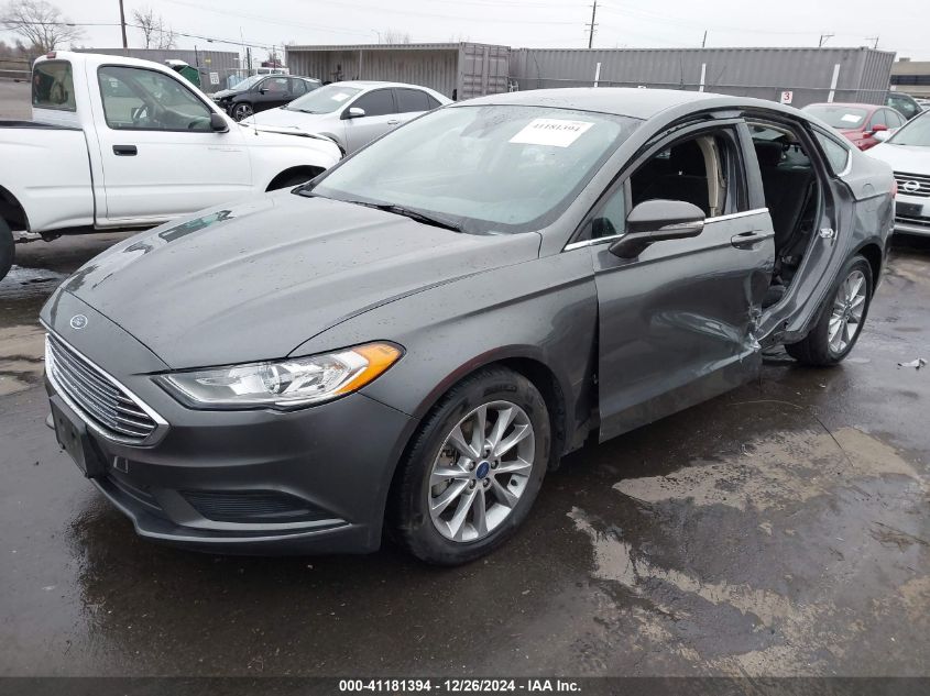 VIN 3FA6P0H70HR383270 2017 FORD FUSION no.2