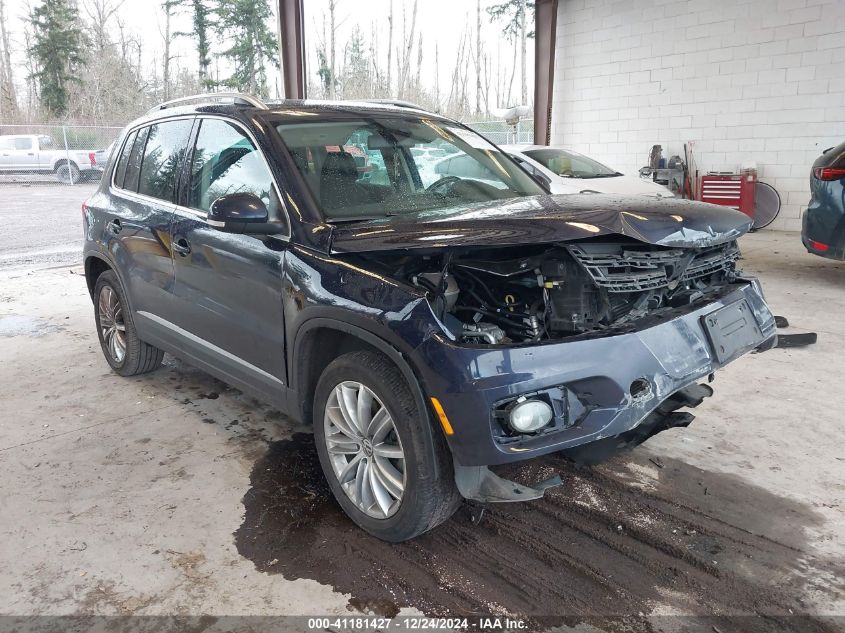 2016 VOLKSWAGEN TIGUAN SE - WVGAV7AX4GW527312