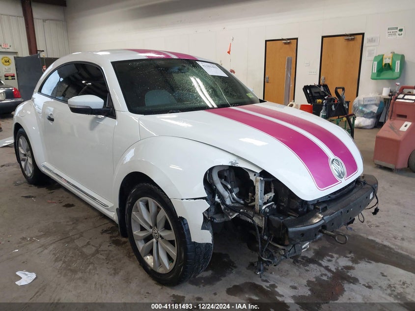 2017 VOLKSWAGEN BEETLE #PINKBEETLE/1.8T CLASSIC/1.8T S - 3VWF17AT2HM629497