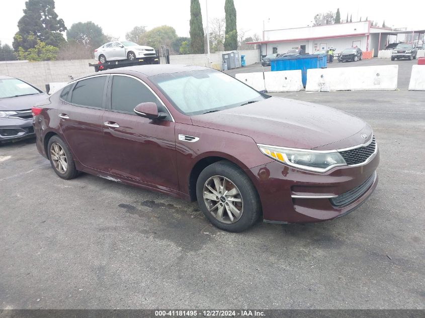 VIN 5XXGT4L39GG102442 2016 KIA Optima, LX no.1