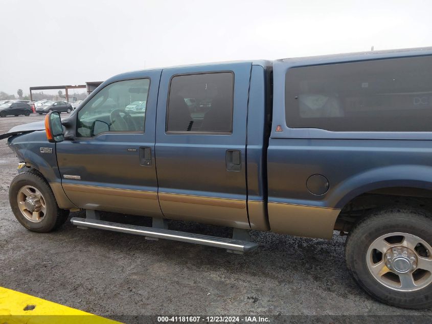 2004 Ford F250 Super Duty VIN: 1FTNW20P44ED72446 Lot: 41181607