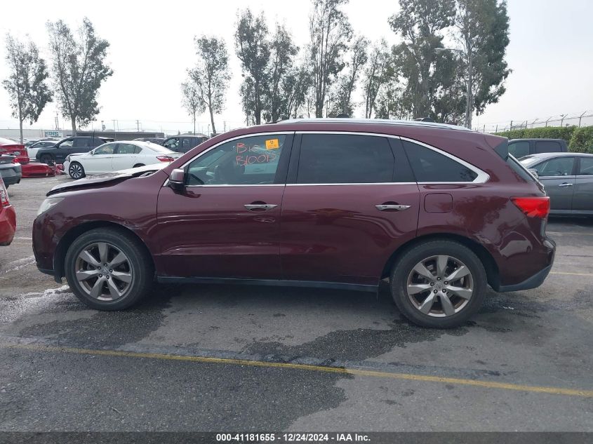 VIN 5FRYD3H8XEB012067 2014 ACURA MDX no.14