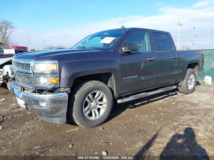 VIN 3GCUKREC8EG338395 2014 CHEVROLET SILVERADO 1500 no.2