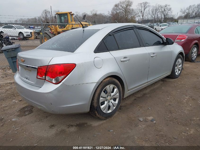 VIN 1G1PA5SH6E7470505 2014 CHEVROLET CRUZE no.4