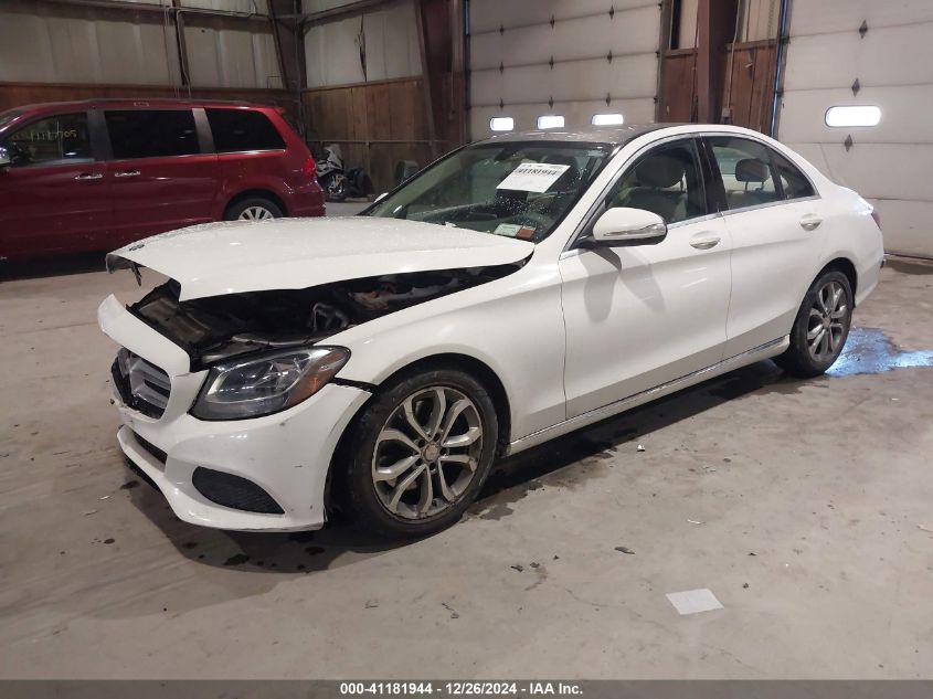 VIN 55SWF4JB7FU080812 2015 Mercedes-Benz C 300, Lux... no.2