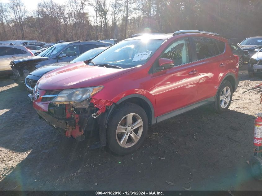 VIN 2T3RFREV5DW024178 2013 Toyota RAV4, Xle no.2