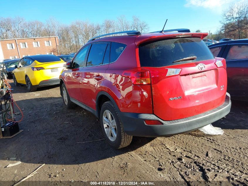 VIN 2T3RFREV5DW024178 2013 Toyota RAV4, Xle no.3