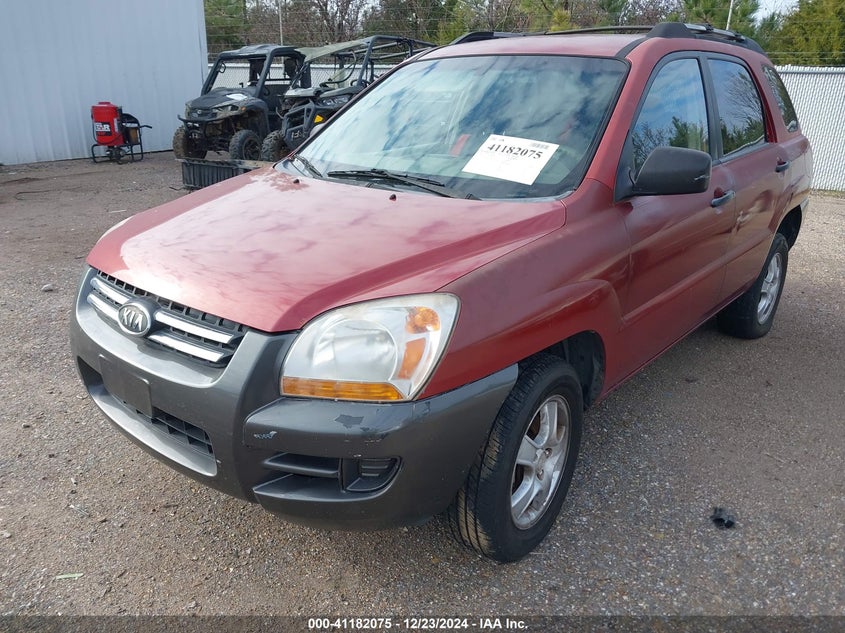 2007 KIA SPORTAGE VIN: KNDJF724877450024