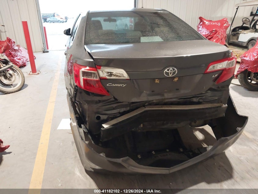 2012 TOYOTA CAMRY VIN: 4T4BF1FK4CR260292