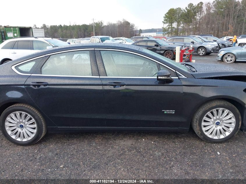 2014 FORD FUSION ENERGI SE LUXURY - 3FA6P0PU7ER303496