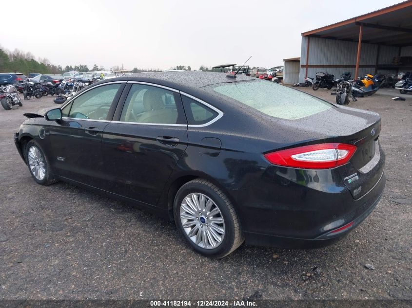 2014 FORD FUSION ENERGI SE LUXURY - 3FA6P0PU7ER303496