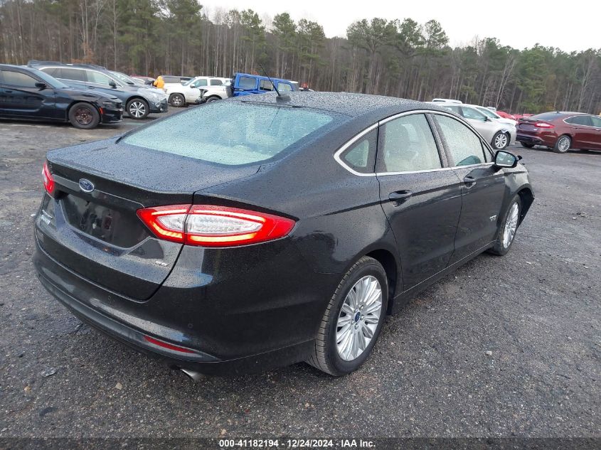 2014 FORD FUSION ENERGI SE LUXURY - 3FA6P0PU7ER303496