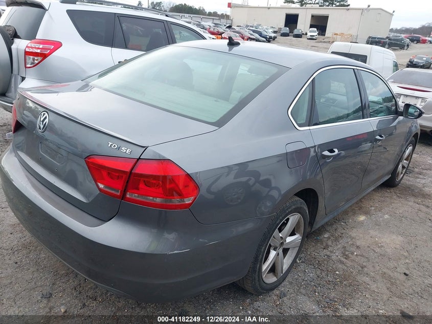 2012 VOLKSWAGEN PASSAT VIN: 1VWBN7A35CC106603