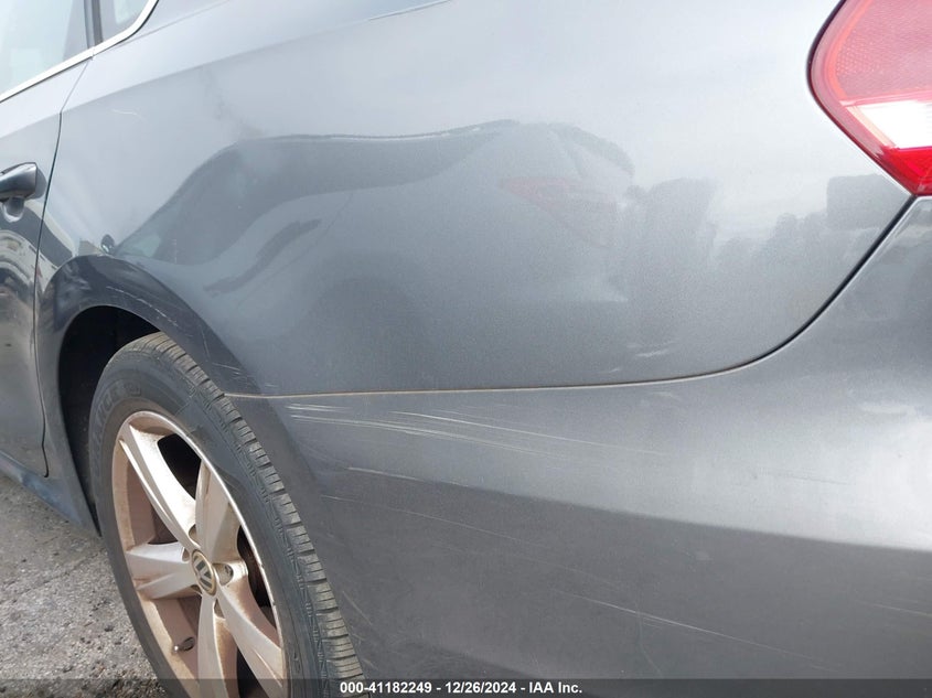2012 VOLKSWAGEN PASSAT VIN: 1VWBN7A35CC106603