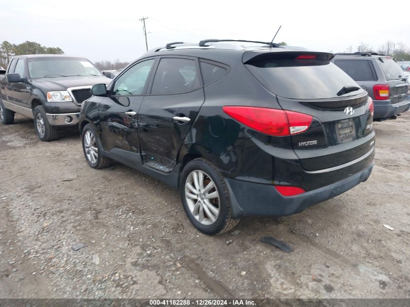 VIN KM8JUCAC9DU621847 2013 Hyundai Tucson, Limited no.3