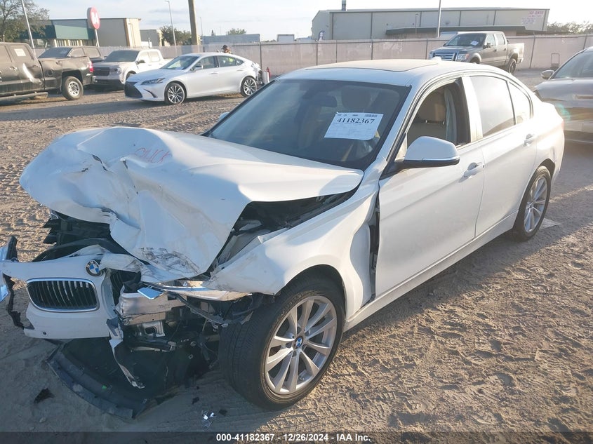 2016 BMW 320I VIN: WBA8E1G57GNU11336
